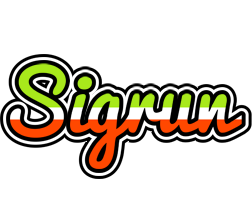 Sigrun superfun logo