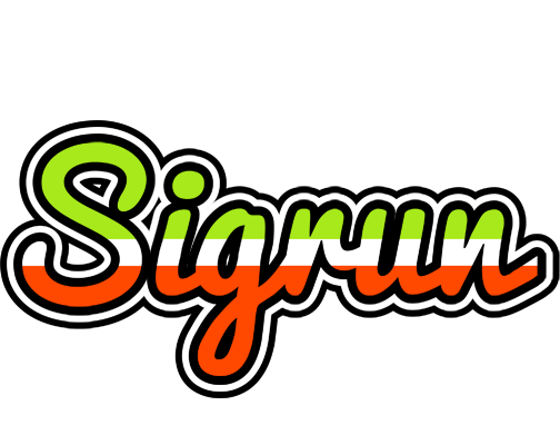 Sigrun superfun logo