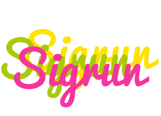 Sigrun sweets logo