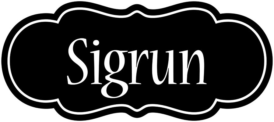 Sigrun welcome logo