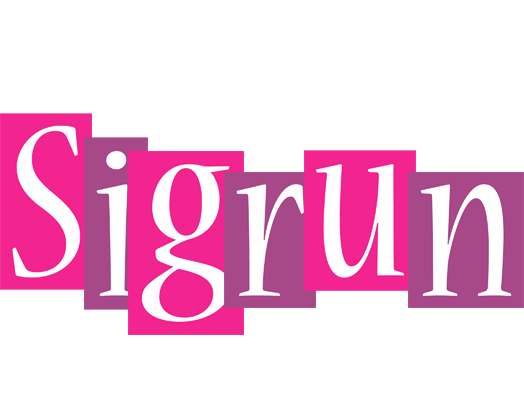 Sigrun whine logo
