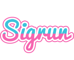 Sigrun woman logo