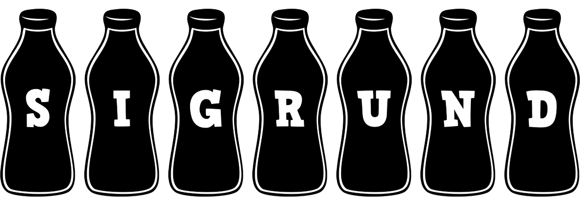 Sigrund bottle logo