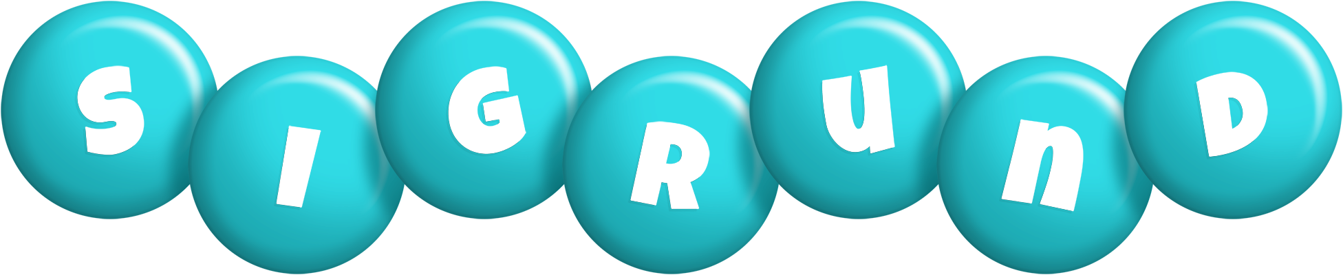Sigrund candy-azur logo