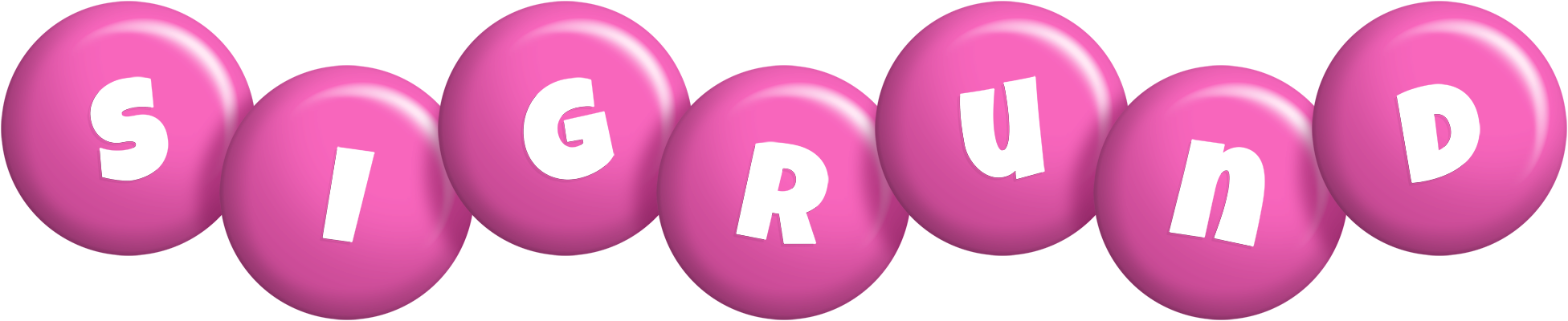Sigrund candy-pink logo