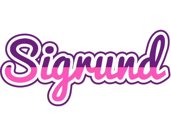 Sigrund cheerful logo