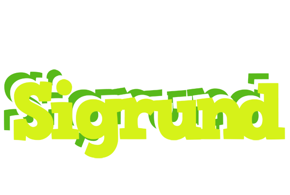 Sigrund citrus logo