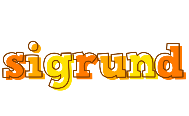 Sigrund desert logo