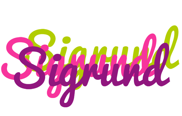 Sigrund flowers logo