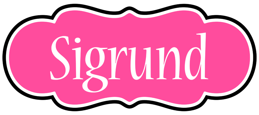 Sigrund invitation logo