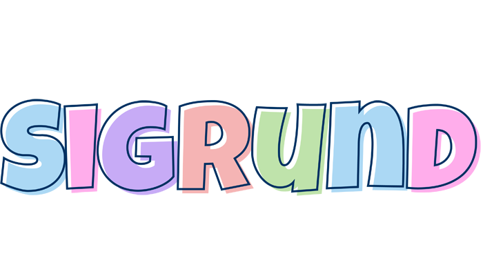 Sigrund pastel logo