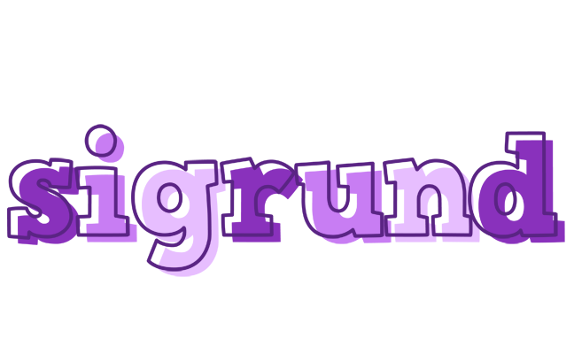 Sigrund sensual logo