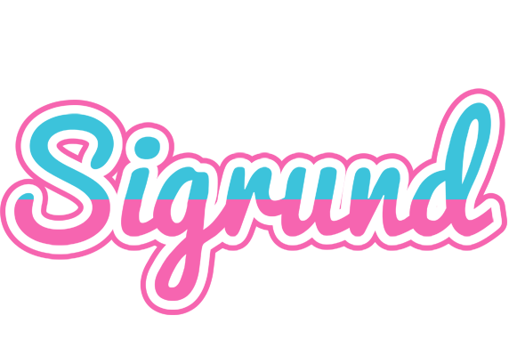 Sigrund woman logo