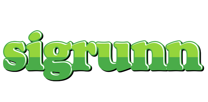Sigrunn apple logo