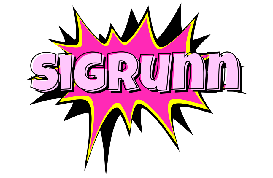 Sigrunn badabing logo