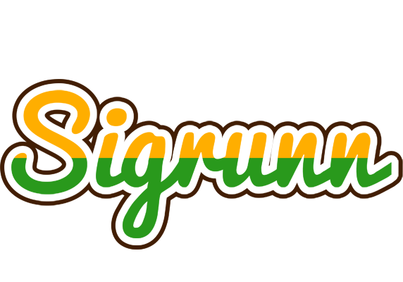 Sigrunn banana logo