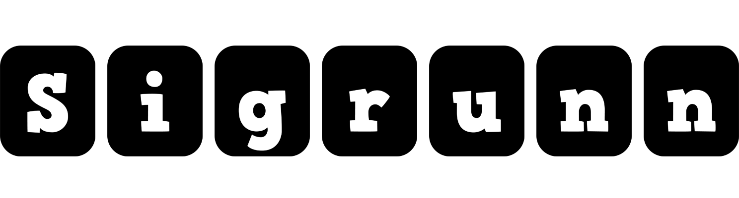 Sigrunn box logo