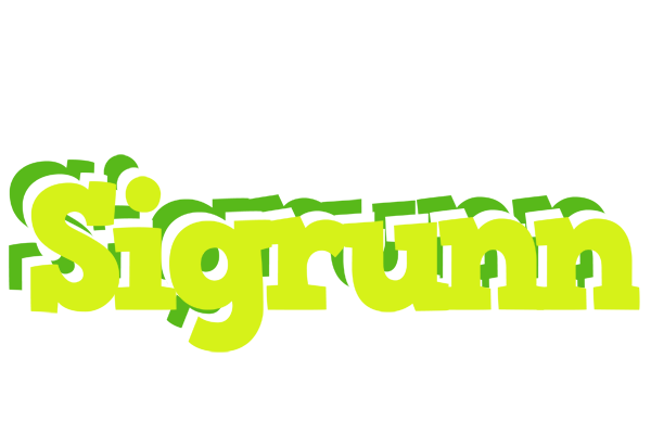 Sigrunn citrus logo