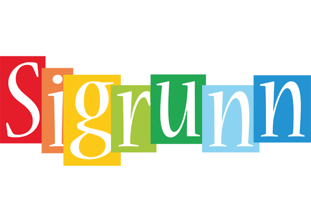Sigrunn colors logo
