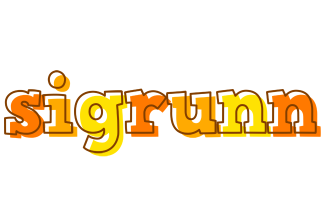 Sigrunn desert logo