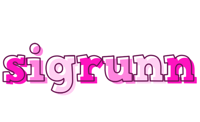 Sigrunn hello logo