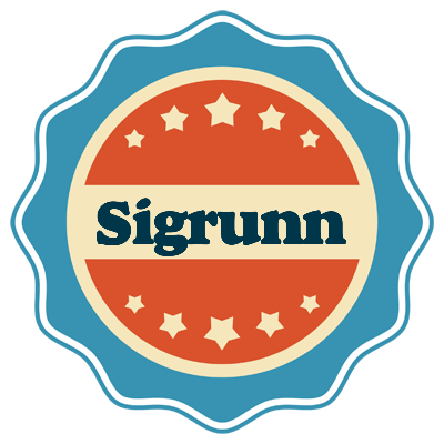 Sigrunn labels logo
