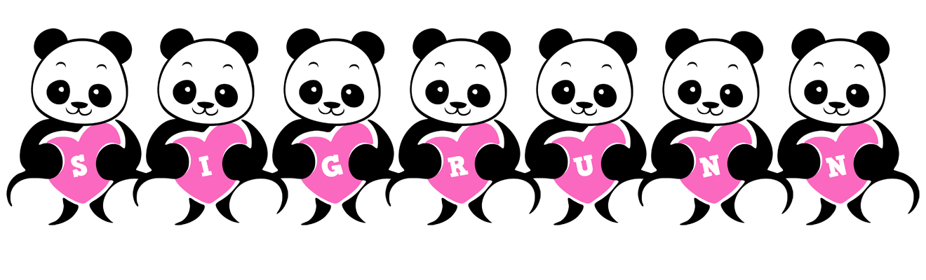 Sigrunn love-panda logo