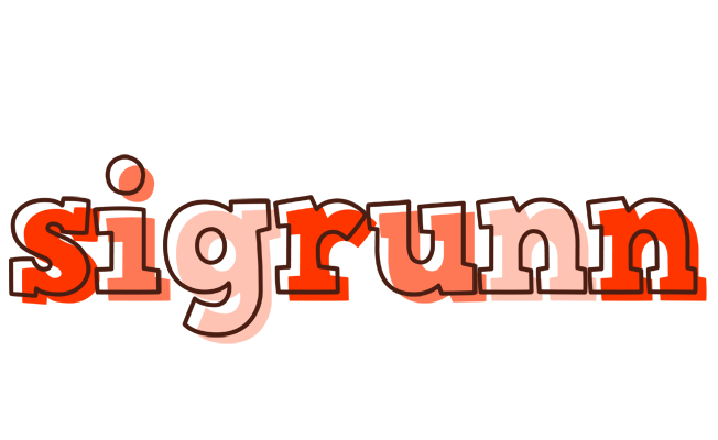 Sigrunn paint logo