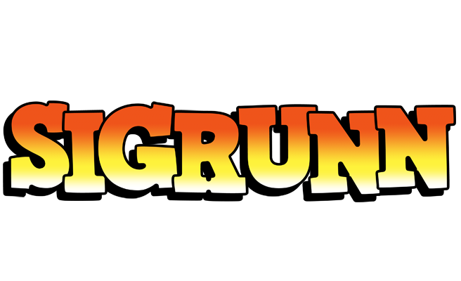 Sigrunn sunset logo