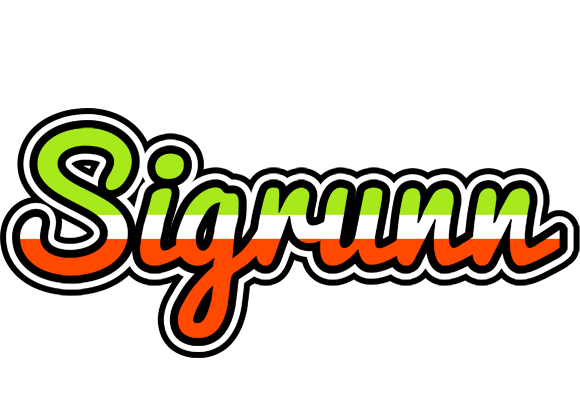 Sigrunn superfun logo