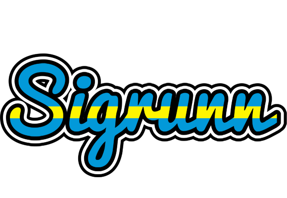 Sigrunn sweden logo