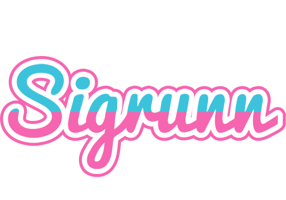 Sigrunn woman logo