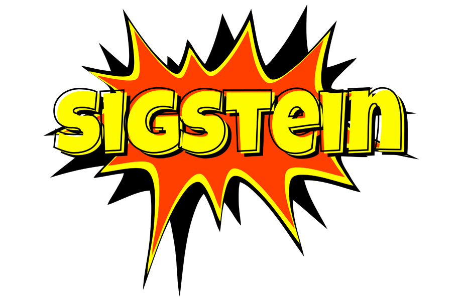 Sigstein bazinga logo