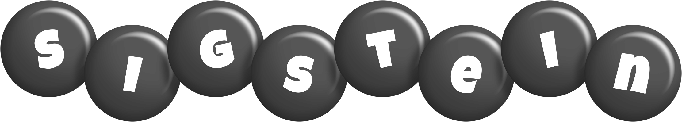 Sigstein candy-black logo