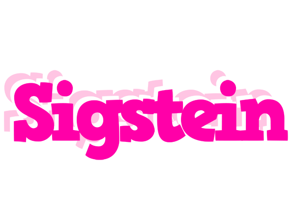 Sigstein dancing logo