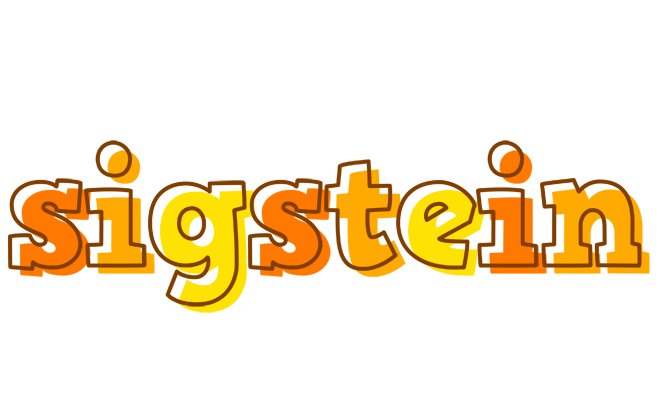 Sigstein desert logo