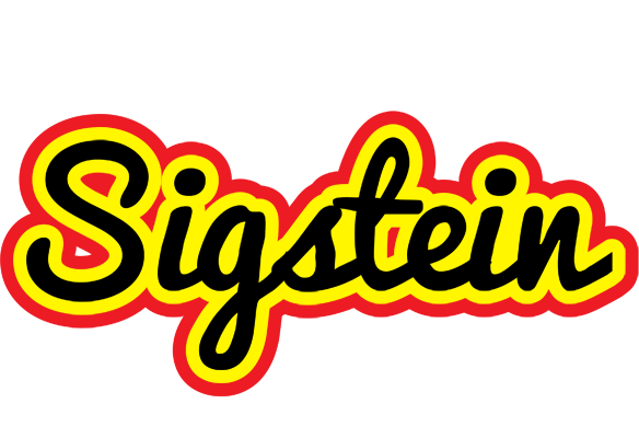 Sigstein flaming logo