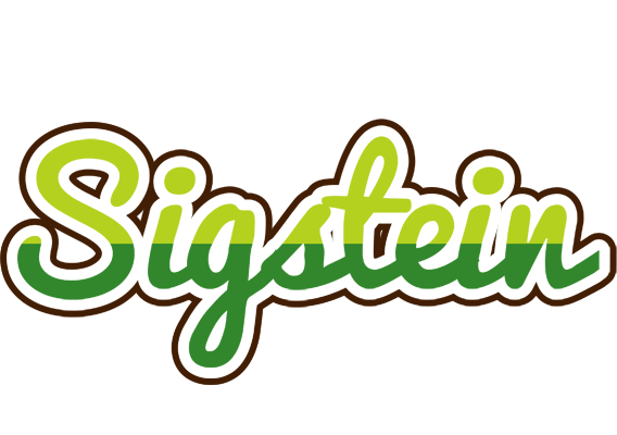 Sigstein golfing logo
