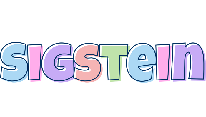 Sigstein pastel logo