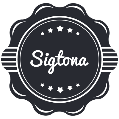 Sigtona badge logo
