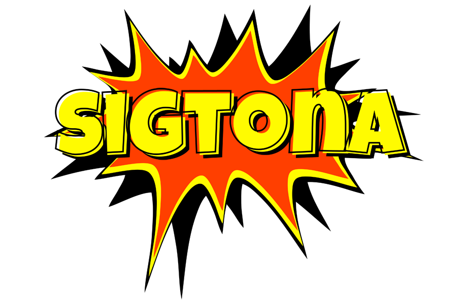 Sigtona bazinga logo
