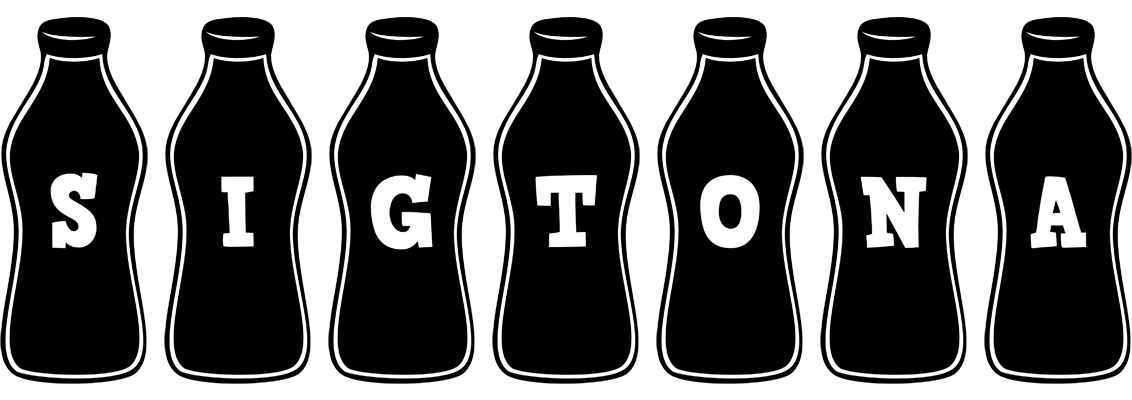 Sigtona bottle logo