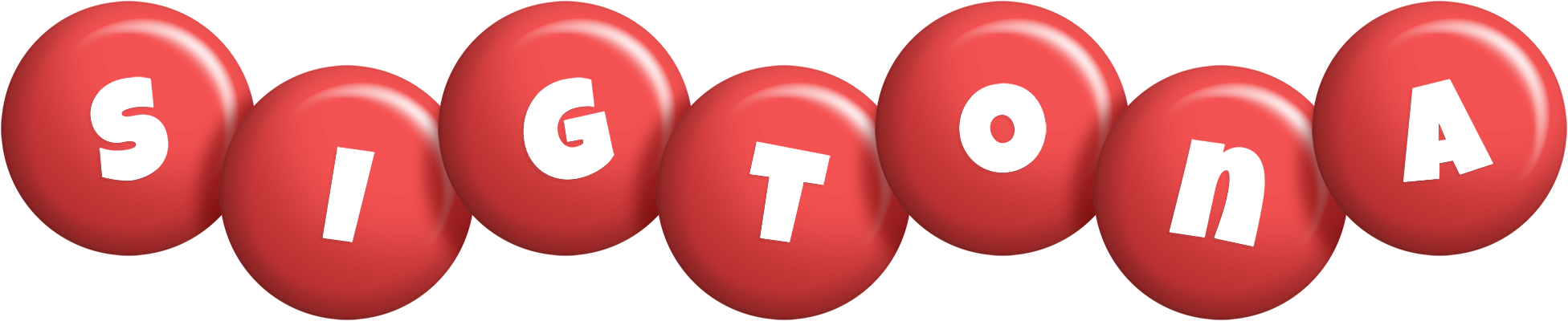 Sigtona candy-red logo