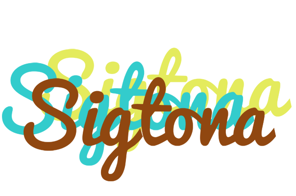 Sigtona cupcake logo