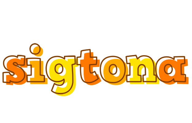 Sigtona desert logo