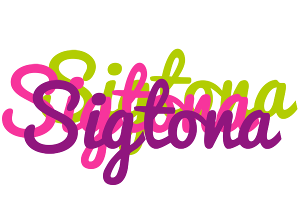 Sigtona flowers logo