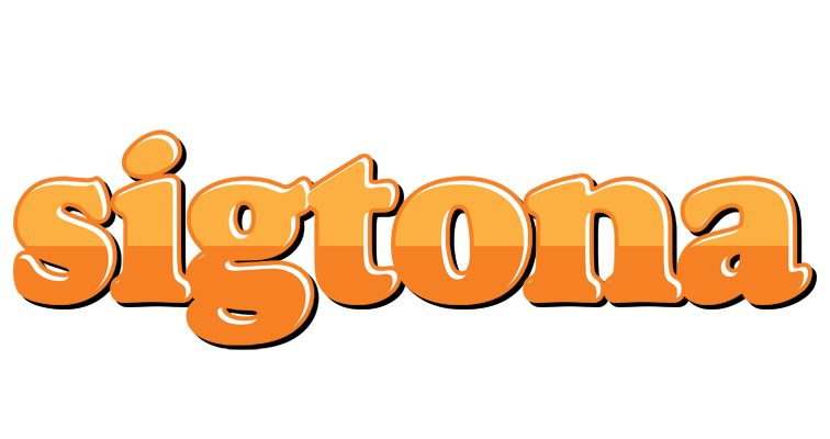 Sigtona orange logo
