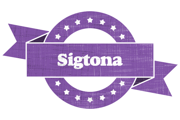 Sigtona royal logo