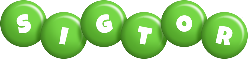 Sigtor candy-green logo