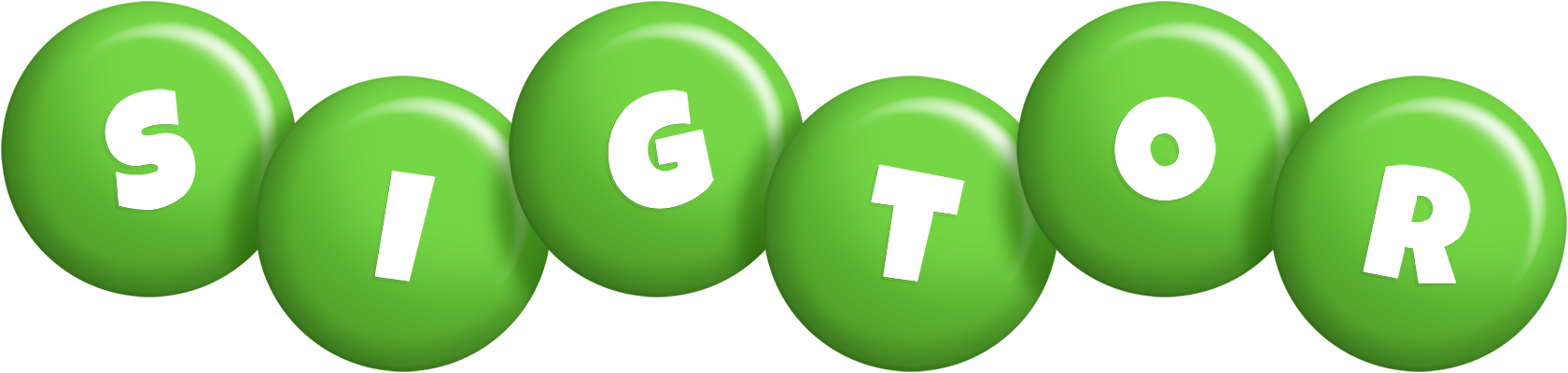 Sigtor candy-green logo